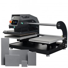 HPN TrueSpec 16  20 Double Station Pneumatic Heat Press with Platens